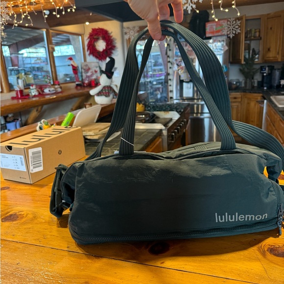 lululemon athletica Handbags - lululemon athletica Dark Green Duffel Bag